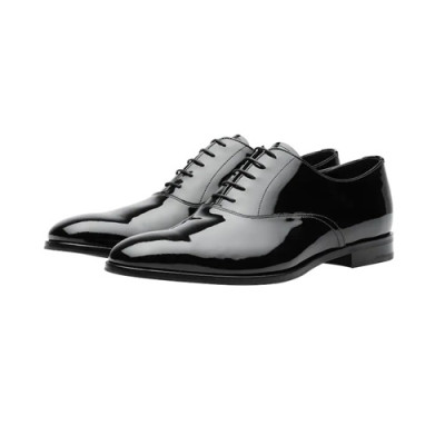 [매장판]Prada 2020 Mens Leather Oxford Shoes - 프라다 2020 남성용 옥스퍼드 레더 슈즈,PRAS0544,Size(240 - 270).블랙