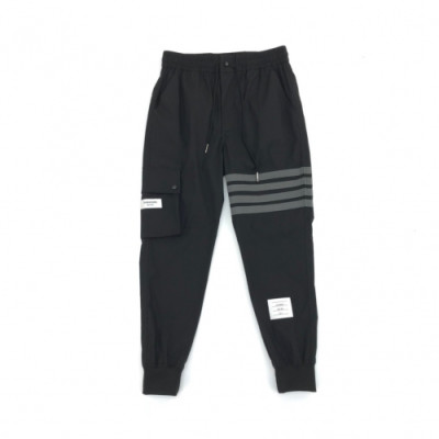 [톰브라운]Thom Browne 2020 Mens Casual Training Pants - 톰브라운 2020 남성 캐쥬얼 트레이닝 팬츠 Tho0797x.Size(m - 3xl).블랙