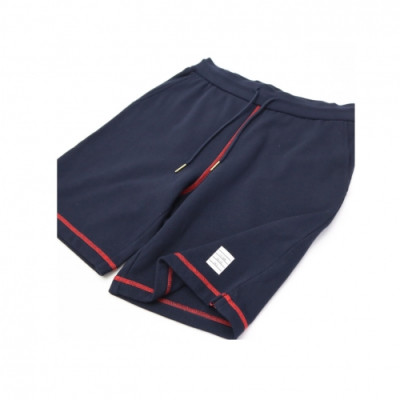 [톰브라운]Thom Browne 2020 Mens Casual Logo Training Half Pants - 톰브라운 2020 남성 캐쥬얼 로고 트레이닝 반바지 Tho0804x.Size(s - 3xl).네이비