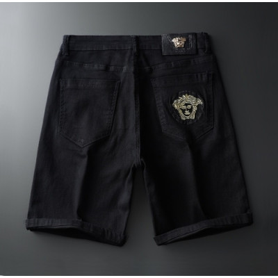 [베르사체]Versace 2020 Mens Medusa Logo Casual Half Pants - 베르사체 2020 남성 메두사 로고 캐쥬얼 반바지 Ver0656x.Size(28 - 40).블랙