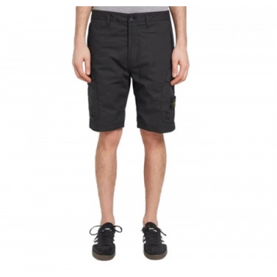 [스톤아일랜드]Stone Island 2020 Mens Casual Half-pants - 스톤아일랜드 2020 남성 로고 캐쥬얼 반바지 Sto0228x.Size(28 - 34).블랙