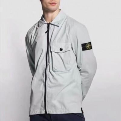 [매장판]Stone Island  2020 Mens Basic Casual Jackets - 스톤아일랜드 2020 남성 베이직 캐쥬얼 자켓 Sto0229x.Size(m - 2xl).블랙