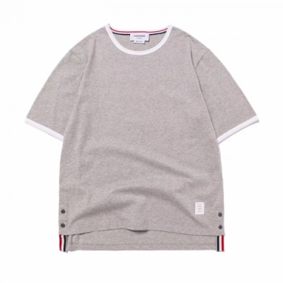 [톰브라운]Thom Browne 2020 Mm/Wm Casual Cotton Short Sleeved Polo Tshirts - 톰브라운 2020 남/녀 캐쥬얼 코튼 폴로 반팔티 Tho0832x.Size(m - 2xl).그레이