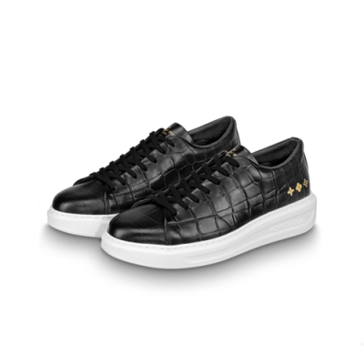 [매장판]Louis Vuitton 2020 Mens Leather Sneakers -  루이비통 2020 남성용 레더 스니커즈 LOUS1199,Size(240 - 270).블랙