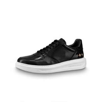 [매장판]Louis Vuitton 2020 Mens Leather Sneakers -  루이비통 2020 남성용 레더 스니커즈 LOUS1215,Size(240 - 270).블랙