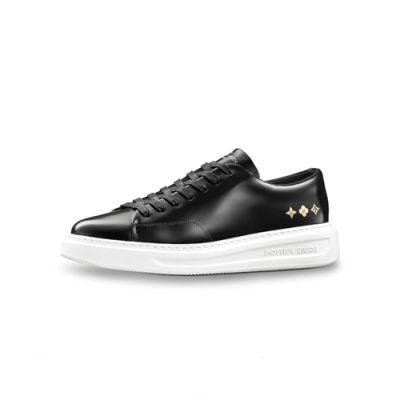 [매장판]Louis Vuitton 2020 Mens Leather Sneakers -  루이비통 2020 남성용 레더 스니커즈 LOUS1216,Size(240 - 270).블랙