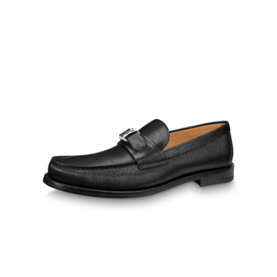 [매장판]Louis Vuitton 2020 Mens Leather Loafer -  루이비통 2020 남성용 레더 로퍼 LOUS1235,Size(240 - 270).블랙