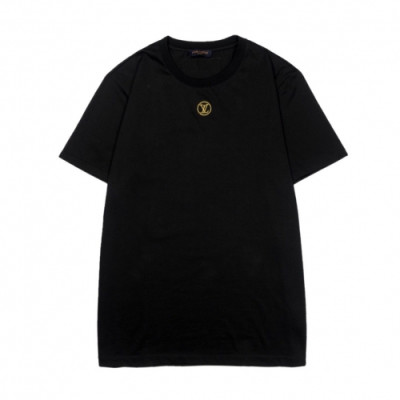 [루이비통]Louis vuitton 2020 Mm/Wm Logo Silket Short Sleeved Tshirts - 루이비통 2020 남/녀 로고 실켓 반팔티 Lou01909x.Size(m - 2xl).블랙