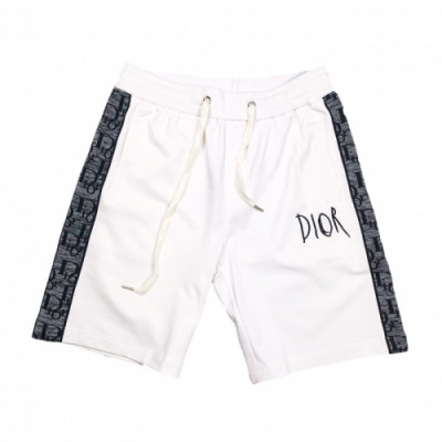 Dior 2019 Mens Logo Casual Training Half Pants - 디올 남성 로고 캐쥬얼 트레이닝 반바지 Dio0680x.Size(m - 2xl).화이트