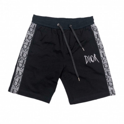 Dior 2019 Mens Logo Casual Training Half Pants - 디올 남성 로고 캐쥬얼 트레이닝 반바지 Dio0681x.Size(m - 2xl).블랙