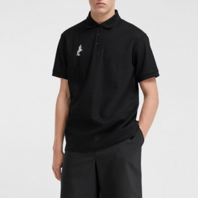 [버버리]Burberry 2020 Mens Logo Short Sleeved Polo Tshirts - 버버리 2020 남성 로고 폴로 반팔티 Bur02747x.Size(s - 2xl).블랙