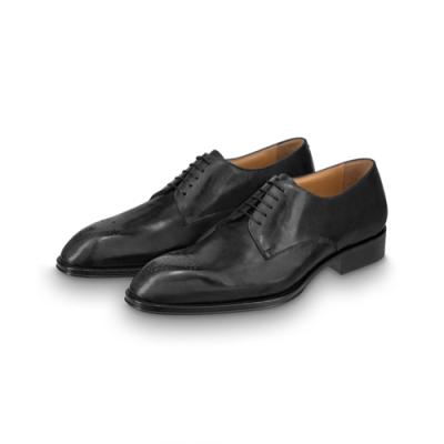 [매장판]Louis Vuitton 2020 Mens Leather Oxford Shoes -  루이비통 2020 남성용 레더 옥스퍼드 슈즈 LOUS1321,Size(240 - 270).블랙