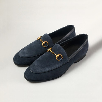 [업 신상]Gucci 2020 Mens Leather Loafer -  구찌 2020 남성용 레더 로퍼 GUCS1158,Size(240 - 270).블루