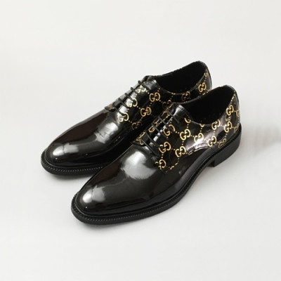 [업 신상]Gucci 2020 Mens Leather Oxford Shoes -  구찌 2020 남성용 레더 옥스퍼드 슈즈 GUCS1171,Size(240 - 270).블랙