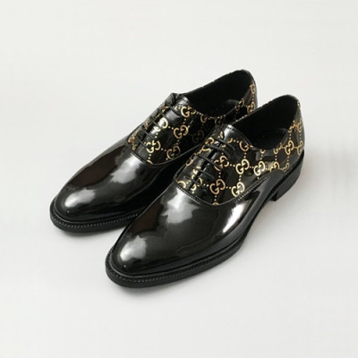 [업 신상]Gucci 2020 Mens Leather Oxford Shoes -  구찌 2020 남성용 레더 옥스퍼드 슈즈 GUCS1172,Size(240 - 270).블랙