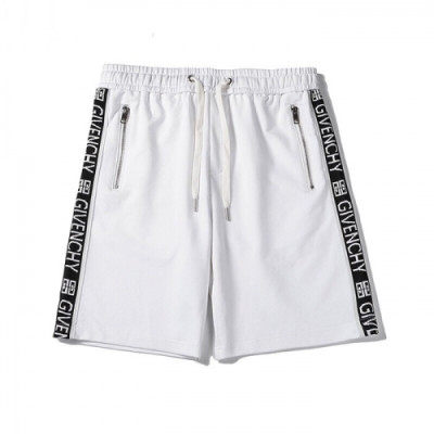 [지방시]Givenchy 2020 Mens Logo Casual Training Half Pants - 지방시 2020 남성 로고 캐쥬얼 트레이닝 반바지 Giv0408x.Size(m - 2xl).화이트