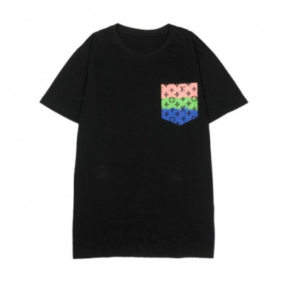 [루이비통]Louis vuitton 2020 Mm/Wm Logo Short Sleeved Tshirts - 루이비통 2020 남/녀 로고 반팔티 Lou01945x.Size(m - 2xl).블랙