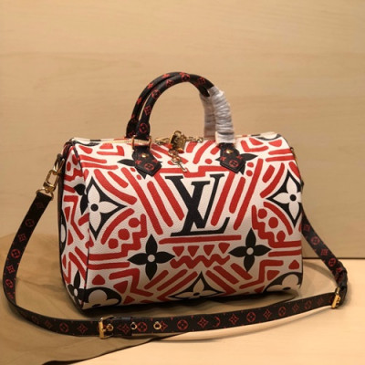 Louis Vuitton 2020 Speedy Tote Shoulder Bag,30cm - 루이비통 2020 스피디 토트 숄더백 M45146,LOUB2160,30cm,레드