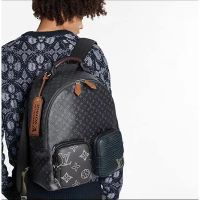 Louis Vuitton 2020 Mens Back Pack,41cm - 루이비통 2020 남성용 백팩,M56851,LOUB2167 ,41cm,블랙