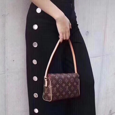 Louis Vuitton 2020  Monogram Shoulder Bag ,21cm - 루이비통 2020 모노그램 숄더백,M41966, LOUB2169, 21cm,브라운