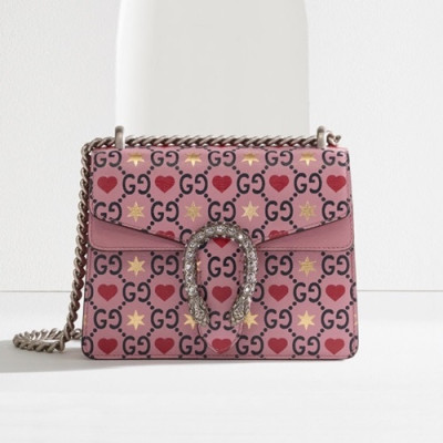 Gucci 2020 Dionysus Women Mini Shoulder Bag,20CM - 구찌 2020 디오니소스 여성용 미니 숄더백 421970 ,GUB1142,20cm,핑크