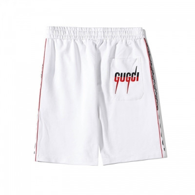 [구찌]Gucci 2020 Mens Initial Logo Vintage Casual Half Pants - 구찌 2020 남성 이니셜 로고 빈티지 캐쥬얼 반바지 Guc02843x.Size(m - 2xl).화이트