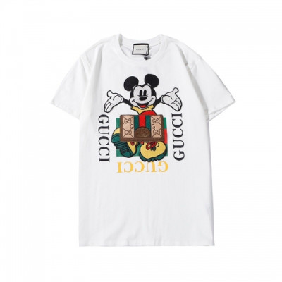 [매장판]Gucci 2020 Mm/Wm Logo Cotton Short Sleeved Tshirts - 구찌 2020 남/녀 로고 코튼 반팔티 Guc02845x.Size(s - 2xl).화이트