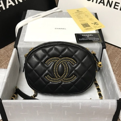 Chanel 2020 Camera Chain Shoulder Cross Bag,20CM - 샤넬 2020 카메라 체인 숄더 크로스백,CHAB1529,20CM,블랙