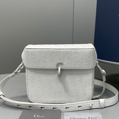 Dior 2020 Oblique Messenger Shoudler Bag ,17CM - 디올 2020 오블리크  메신저 숄더백,DIOB0559 ,17cm,화이트