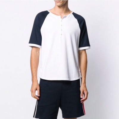 [톰브라운]Thom Browne 2020 Mens Casual Short Sleeved Tshirts - 톰브라운 2020 남성 캐쥬얼 반팔티 Tho0877x.Size(m - 3xl).화이트