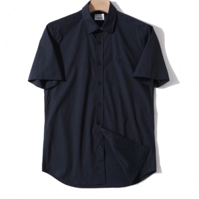 [버버리]Burberry 2020 Mens Vintage Basic Cotton Short Sleeved Tshirts - 버버리 2020 남성 빈티지 베이직 코튼 반팔 셔츠 Bur02783x.Size(m - 2xl).네이비