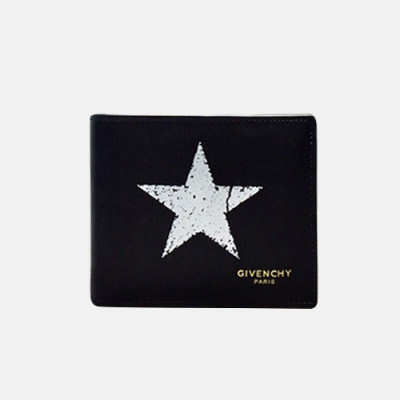 Givenchy 2020 Mens Leather Wallet - 지방시 2020 남성용 레더 반지갑 GIVW0001.블랙