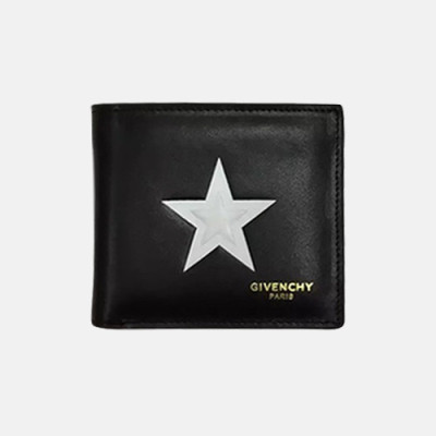 Givenchy 2020 Mens Leather Wallet - 지방시 2020 남성용 레더 반지갑 GIVW0002.블랙