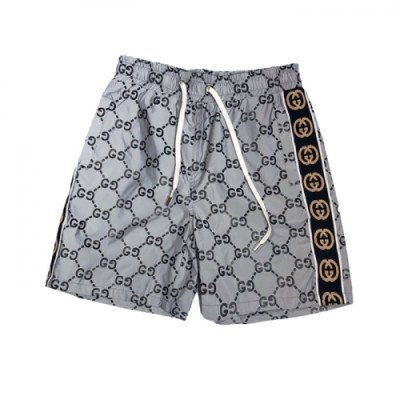 [구찌]Gucci 2020 Mens Initial Logo Vintage Casual Half Pants - 구찌 2020 남성 이니셜 로고 빈티지 캐쥬얼 반바지 Guc02870x.Size(m - 2xl).그레이