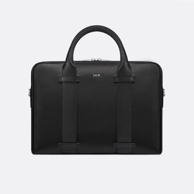 Dior 2020 Leather Mens Business Bag ,38CM - 디올 2020 레더 남성용 서류가방,DIOB0569 ,38cm,블랙