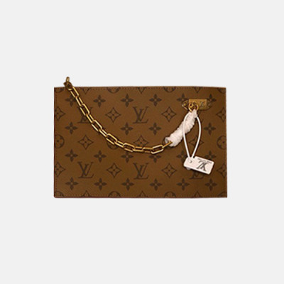 Louis Vuitton 2020 Monogram Clutch Bag ,25cm - 루이비통 2020 모노그램 클러치백 M55646,LOUB2214,25cm,브라운