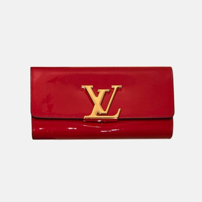 Louis Vuitton 2020 Ladies Leather Wallet ,M64550 -  루이비통 2020 여성용 레더 장지갑 LOUW0467.Size(19CM).레드