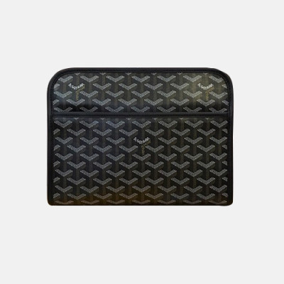 Goyard 2020 PVC Clutch Bag,25cm - 고야드 2020 PVC 남여공용 클러치백,GYB0259,25cm,블랙