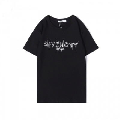 [지방시]Givenchy 2020 Mens Logo Short Sleeved Tshirts - 지방시 2020 남성 로고 코튼 반팔티 Giv0427x.Size(s - 2xl).블랙