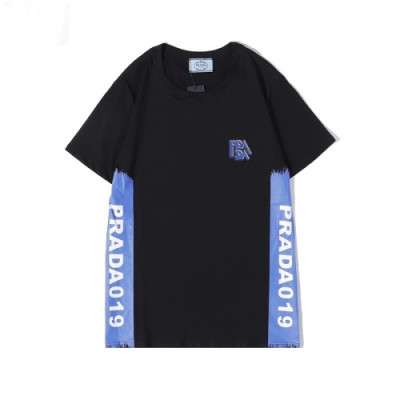 [프라다]Prada 2020 Mens Basic Logo Short Sleeved Tshirts  - 프라다 2020 남성 베이직 로고 반팔티 Pra0206x.Size(s - 2xl).블랙