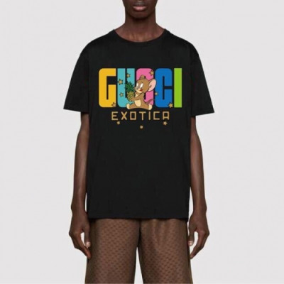 [매장판]Gucci 2020 Mens Logo Short Sleeved Tshirts - 구찌 2020 남성 로고 반팔티 Guc02900x.Size(xs - l).블랙