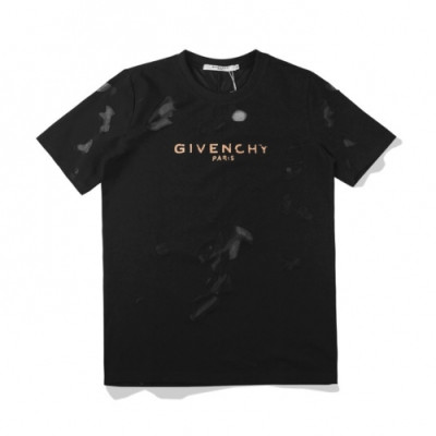 [지방시]Givenchy 2020 Mens Logo Short Sleeved Tshirts - 지방시 2020 남성 로고 코튼 반팔티 Giv0429x.Size(s - 2xl).블랙