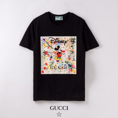 [매장판]Gucci 2020 Mens Logo Short Sleeved Tshirts - 구찌 2020 남성 로고 반팔티 Guc02902x.Size(s - 2xl).블랙