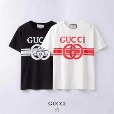 [매장판]Gucci 2020 Mens Logo Short Sleeved Tshirts - 구찌 2020 남성 로고 반팔티 Guc02926x.Size(s - 2xl).블랙