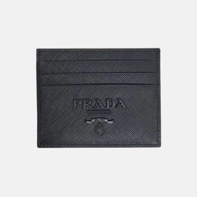 Prada 2020 Saffiano Card Purse 1MC025 - 프라다 2020 사피아노 여성용 카드 퍼스 PRAW0174,11.2CM.블랙