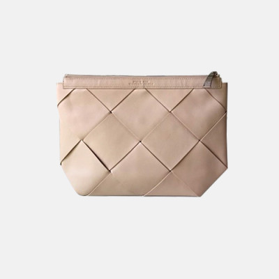 Bottega veneta Leather Clutch Bag - 보테가베네타 여성 클러치백 - bv568x