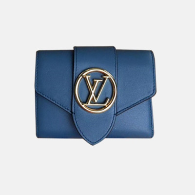 Louis Vuitton 2020 Pont 9 Wallet ,M69175 - 루이비통 2020 퐁9 반지갑, LOUW0479, Size(12cm),블루