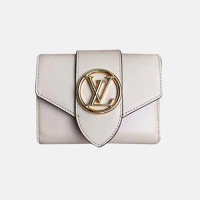 Louis Vuitton 2020 Pont 9 Wallet ,M69175 - 루이비통 2020 퐁9 반지갑, LOUW0482, Size(12cm),화이트
