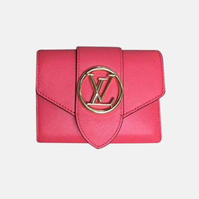 Louis Vuitton 2020 Pont 9 Wallet ,M69175 - 루이비통 2020 퐁9 반지갑, LOUW0483, Size(12cm),핑크