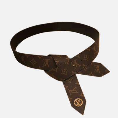 Louis vuitton Woman Leather Belt - 루이비통 2020 여성용 벨트 LOUBT0130,4.5cm,브라운